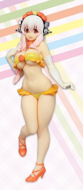 Sonico (Summer Princess Orange), Super Sonico The Animation, FuRyu, Pre-Painted